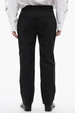 Discount Pantaloni In Cotone Slim Fit Uomo Pantaloni
