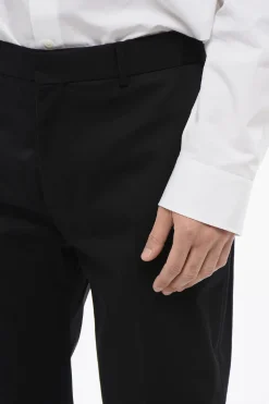 Discount Pantaloni In Cotone Slim Fit Uomo Pantaloni