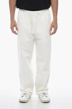 Sale Pantaloni In Cotone VINCENT Con Coulisse Uomo Pantaloni