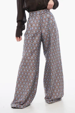 Pantaloni in Jaquard con Pince>Etro Clearance