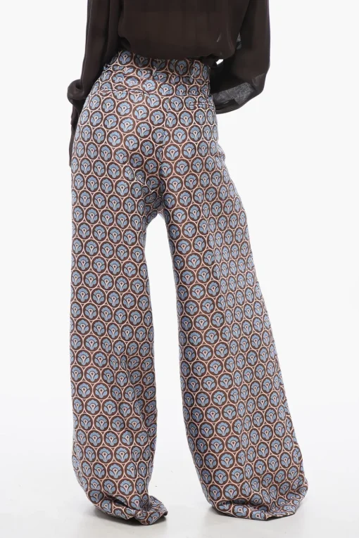 Pantaloni in Jaquard con Pince>Etro Clearance