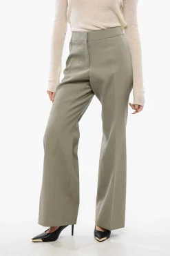 Pantaloni in Lana a Gamba Diritta>Jil Sander Online