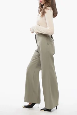 Pantaloni in Lana a Gamba Diritta></noscript>Jil Sander Online