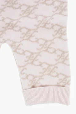 Pantaloni in Lana e Cashmere con Monogram All-Over></noscript>Fendi Kids Fashion