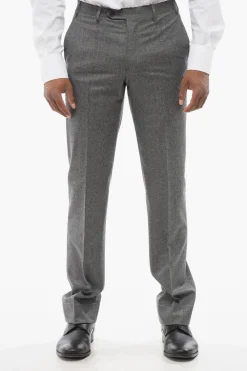 Pantaloni In Lana LEADER Regular Fit>Corneliani Online