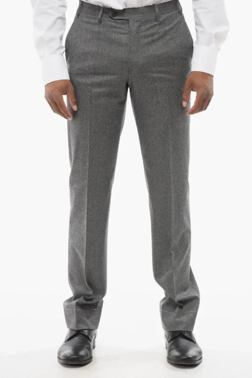 Pantaloni In Lana LEADER Regular Fit>Corneliani Online