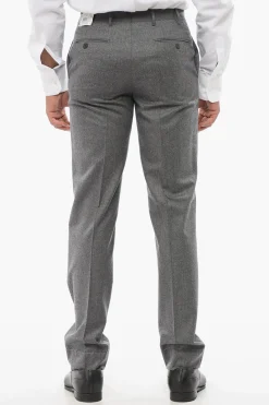 Pantaloni In Lana LEADER Regular Fit>Corneliani Online