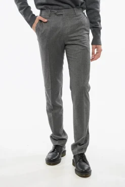Pantaloni In Lana LEADER Regular Fit>Corneliani Hot