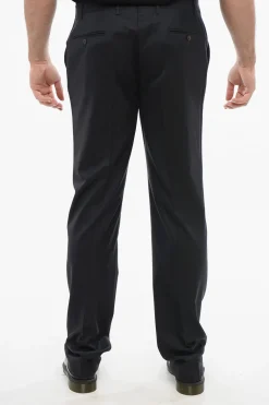 Pantaloni in Lana Vergine LEADER con Tasche a Filo>Corneliani Best