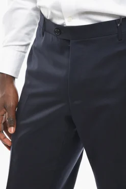 Pantaloni in Lana Vergine a Vita Regolare>Corneliani Discount