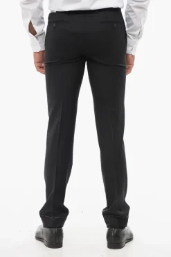 Pantaloni in Lana Vergine LEADER con Tasche a Filo>Corneliani Discount