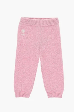 Clearance Pantaloni in Maglia con Elastico in Vita Abbigliamento