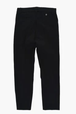 Fashion Pantaloni in Misto Cotone con Banda Laterale Logata Bambino Abbigliamento
