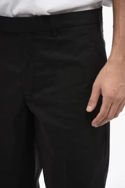 Pantaloni in Misto Cotone METAL HEM con Vita Regolare></noscript>Neil Barrett Online