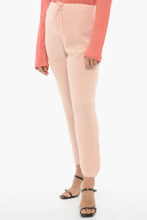 Pantaloni in Misto Lana a Tinta Unita con Elastico in Vita>American Vintage New