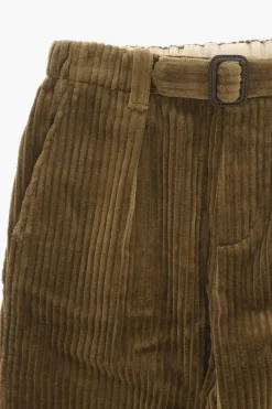Pantaloni in Velour a Coste con Cintura Industrial>Gucci Kids Clearance