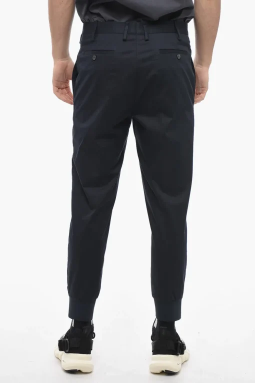 Fashion Pantaloni JACK Slim Fit a Vita Bassa con Polsini Uomo Pantaloni