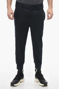 Online Pantaloni JACK Slim Fit a Vita Bassa con Polsini Uomo Pantaloni