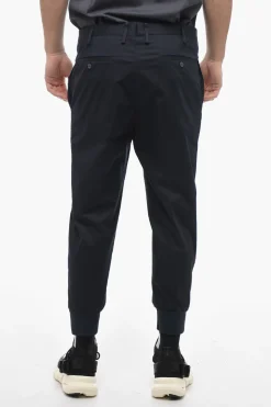 Online Pantaloni JACK Slim Fit a Vita Bassa con Polsini Uomo Pantaloni
