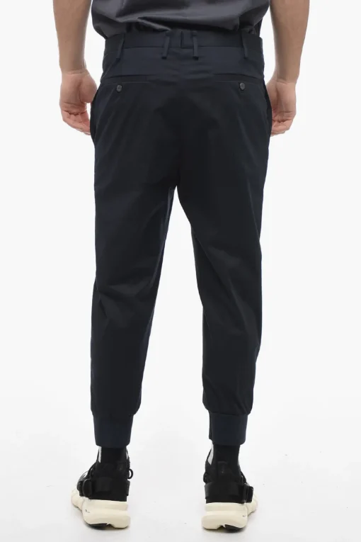 Online Pantaloni JACK Slim Fit a Vita Bassa con Polsini Uomo Pantaloni
