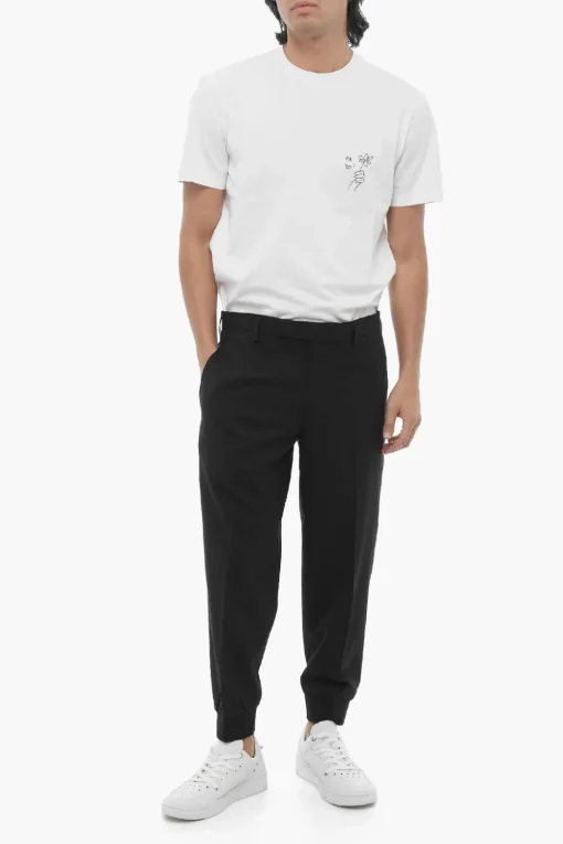 Best Pantaloni JACK Slim Fit a Vita Bassa con Polsini Uomo Pantaloni