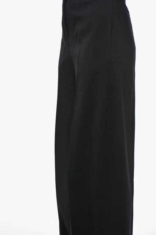 Pantaloni JAGGER Straight Fit con Pinces Frontali>The Attico Best