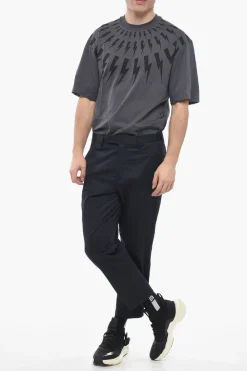 New Pantaloni JAMIE Slim Fit con Passanti Uomo Pantaloni