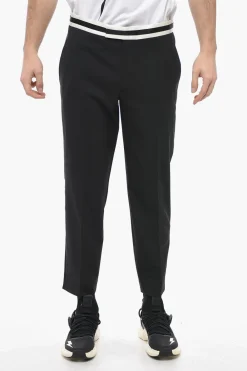 Pantaloni JAMIE Slim Fit con Dettagli a Contrasto>Neil Barrett Discount