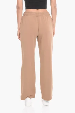 Best Pantaloni Jogger WORKSHOP Wide-leg con Stampa Logo Donna Pantaloni