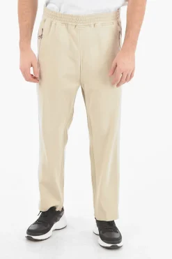 Fashion Pantaloni Joggers LOOSE EXTRA LOW RISE a Righe Regimental Uomo Pantaloni