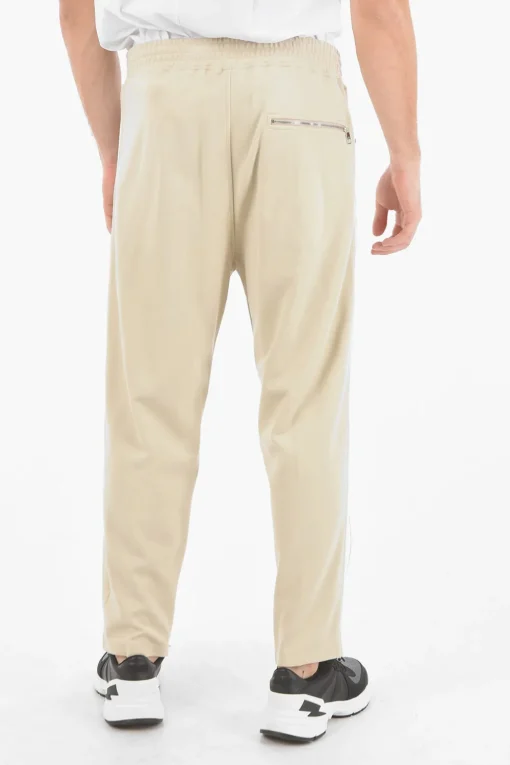 Fashion Pantaloni Joggers LOOSE EXTRA LOW RISE a Righe Regimental Uomo Pantaloni