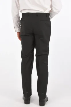 Pantaloni LEADER in Lana Vergine Popeline></noscript>Corneliani Fashion