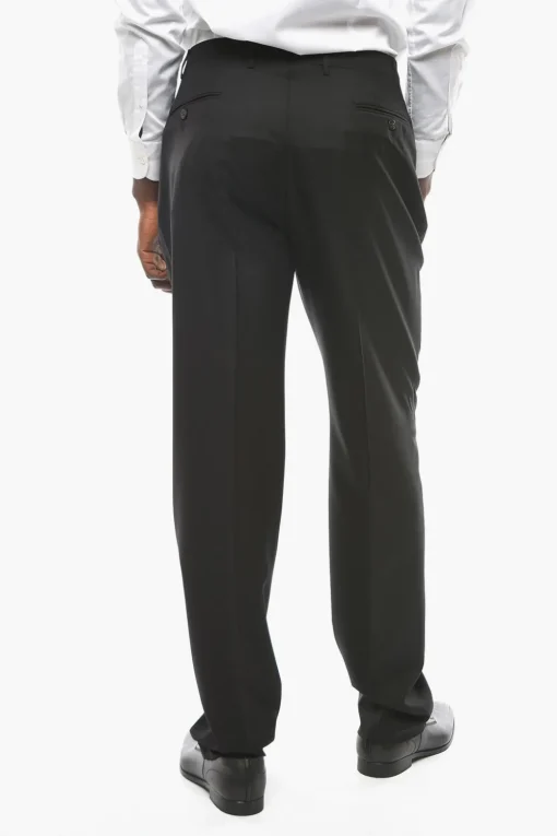 Pantaloni LEADER in Lana 17,75 Microns>Corneliani Fashion