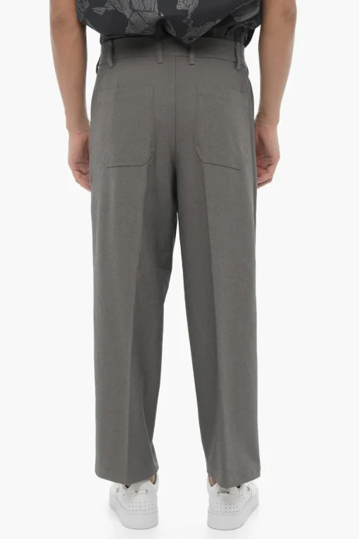 Discount Pantaloni LIAM Loose Fit in Misto Nylon Uomo Pantaloni