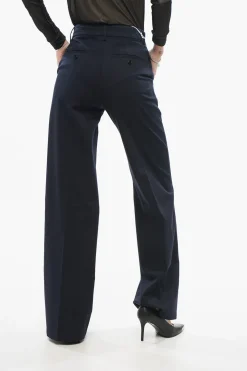 Pantaloni Loose Fit MISA In Twill di Cotone con 4 Tasche>Department 5 Sale