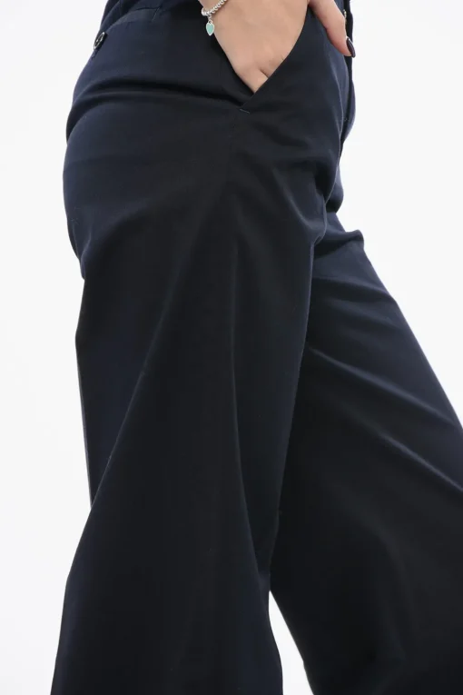 Pantaloni Loose Fit MISA In Twill di Cotone con 4 Tasche>Department 5 Sale