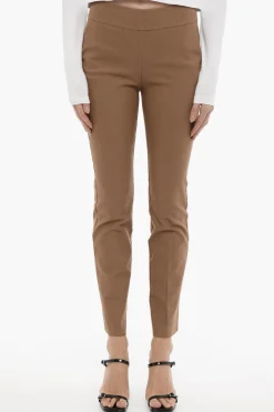 Hot Pantaloni LOUIS a Gamba Dritta con Due Tasche Donna Pantaloni