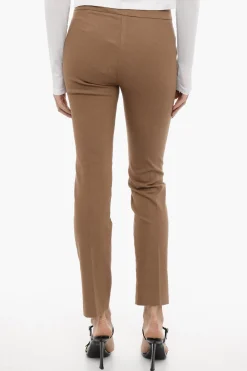 Hot Pantaloni LOUIS a Gamba Dritta con Due Tasche Donna Pantaloni