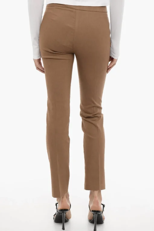 Hot Pantaloni LOUIS a Gamba Dritta con Due Tasche Donna Pantaloni