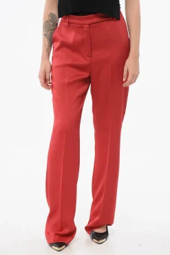 Outlet Pantaloni LOVER Satinati Donna Pantaloni