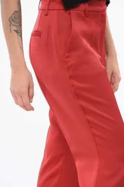 Outlet Pantaloni LOVER Satinati Donna Pantaloni