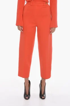 Pantaloni MADELEINE Crop a Vita Alta>Aeron Sale