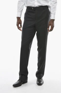 Sale Pantaloni MANTUA in Lana Vergine Uomo Pantaloni