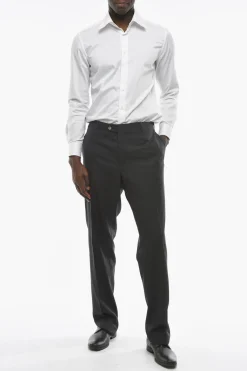 Sale Pantaloni MANTUA in Lana Vergine Uomo Pantaloni