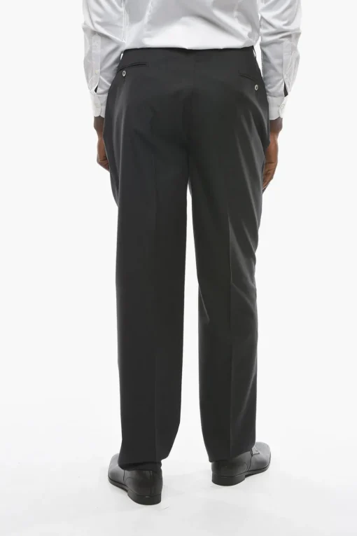 Sale Pantaloni MANTUA in Lana Vergine Uomo Pantaloni