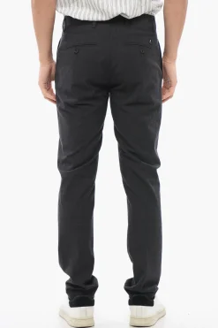 Pantaloni MIKE in Cotone e Lana Vergine con Passanti>Department 5 Hot