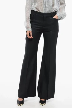 Hot Pantaloni MIRA a Vita Alta Donna Pantaloni
