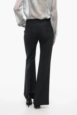 Hot Pantaloni MIRA a Vita Alta Donna Pantaloni