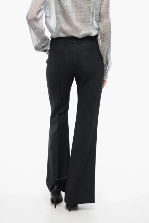 Hot Pantaloni MIRA a Vita Alta Donna Pantaloni