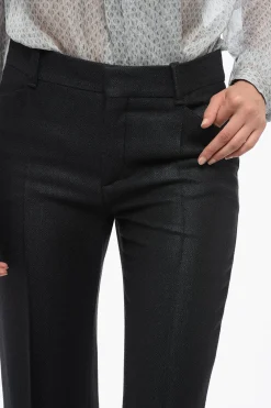 Hot Pantaloni MIRA a Vita Alta Donna Pantaloni